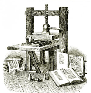 presse de Gutenberg